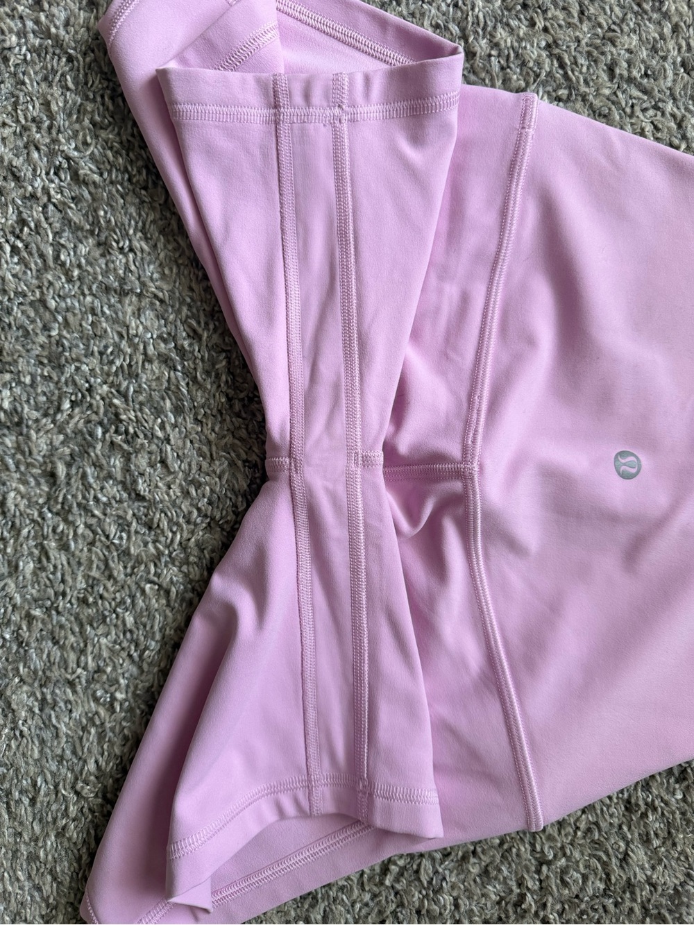 lululemon athletica Light Pink High-Rise Bike Shorts - Picture 4 of 5